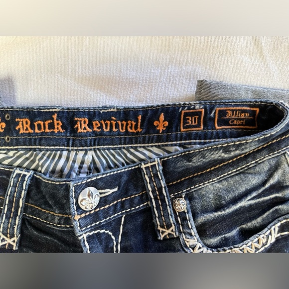 Rock Revival Jillian crop Jean - Picture 3 of 4